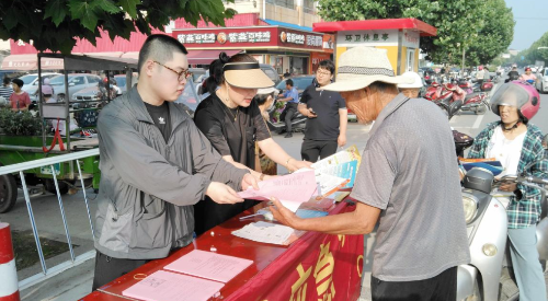 常乐镇开展安全生产宣传咨询日活动